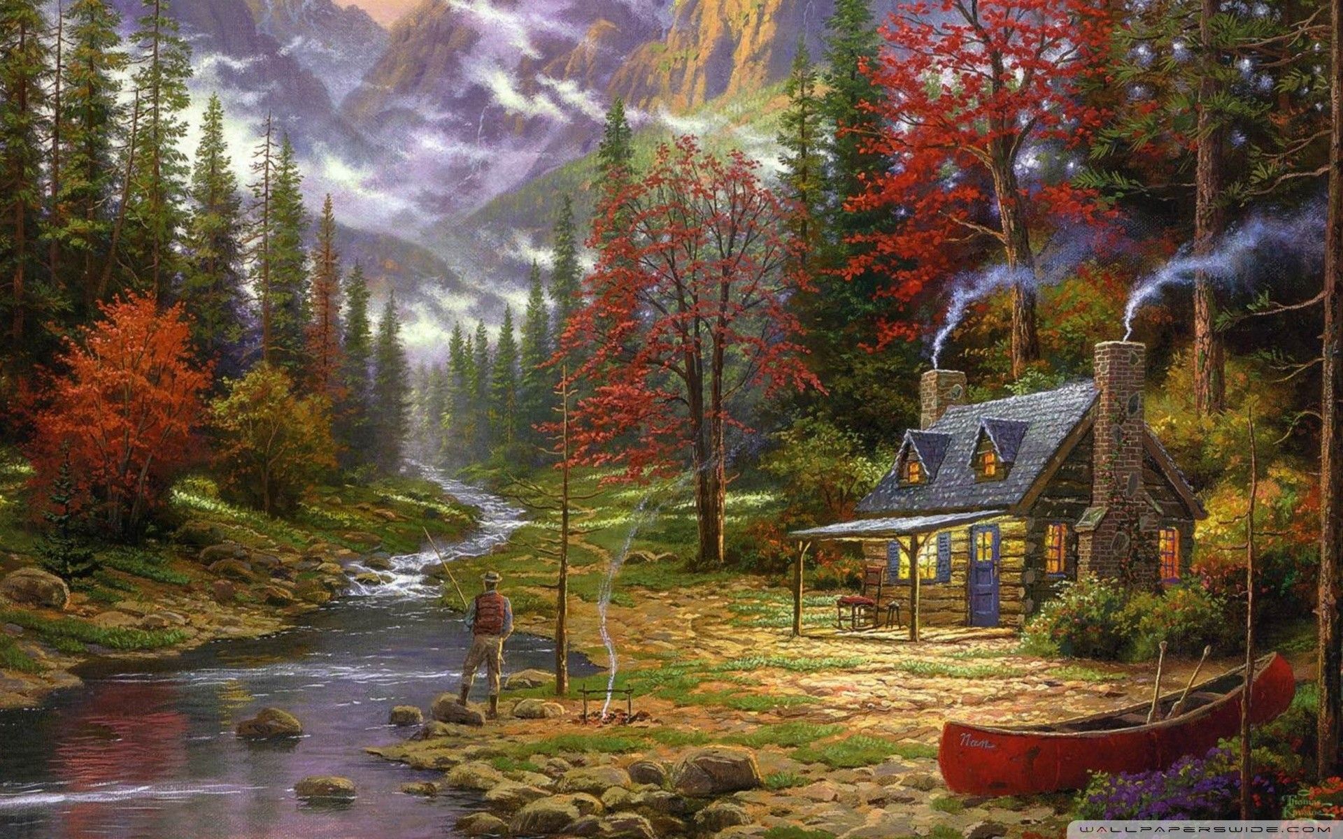 Thomas Kinkade Desktop Wallpapers