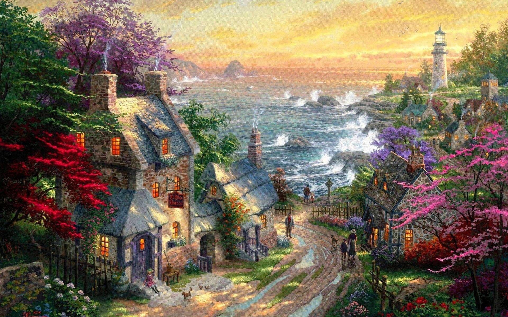 Thomas Kinkade Desktop Wallpapers