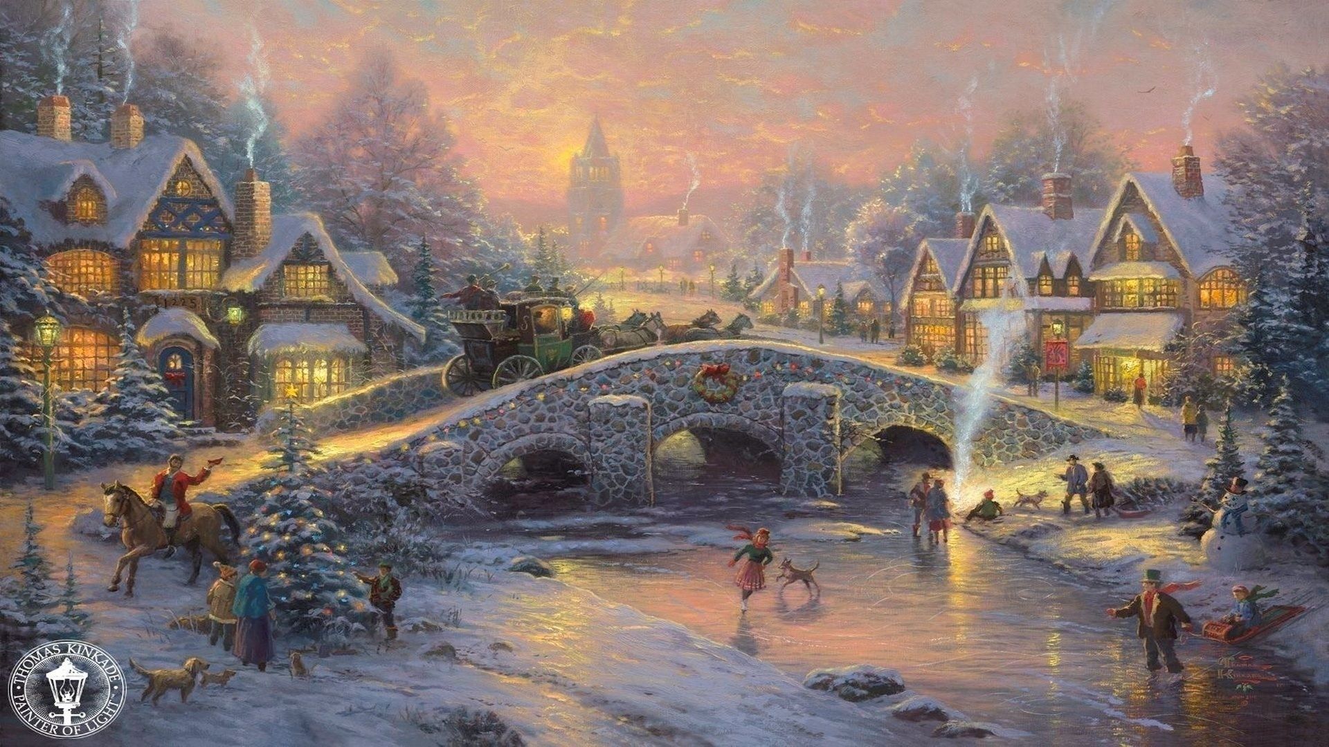 Thomas Kinkade Desktop Wallpapers