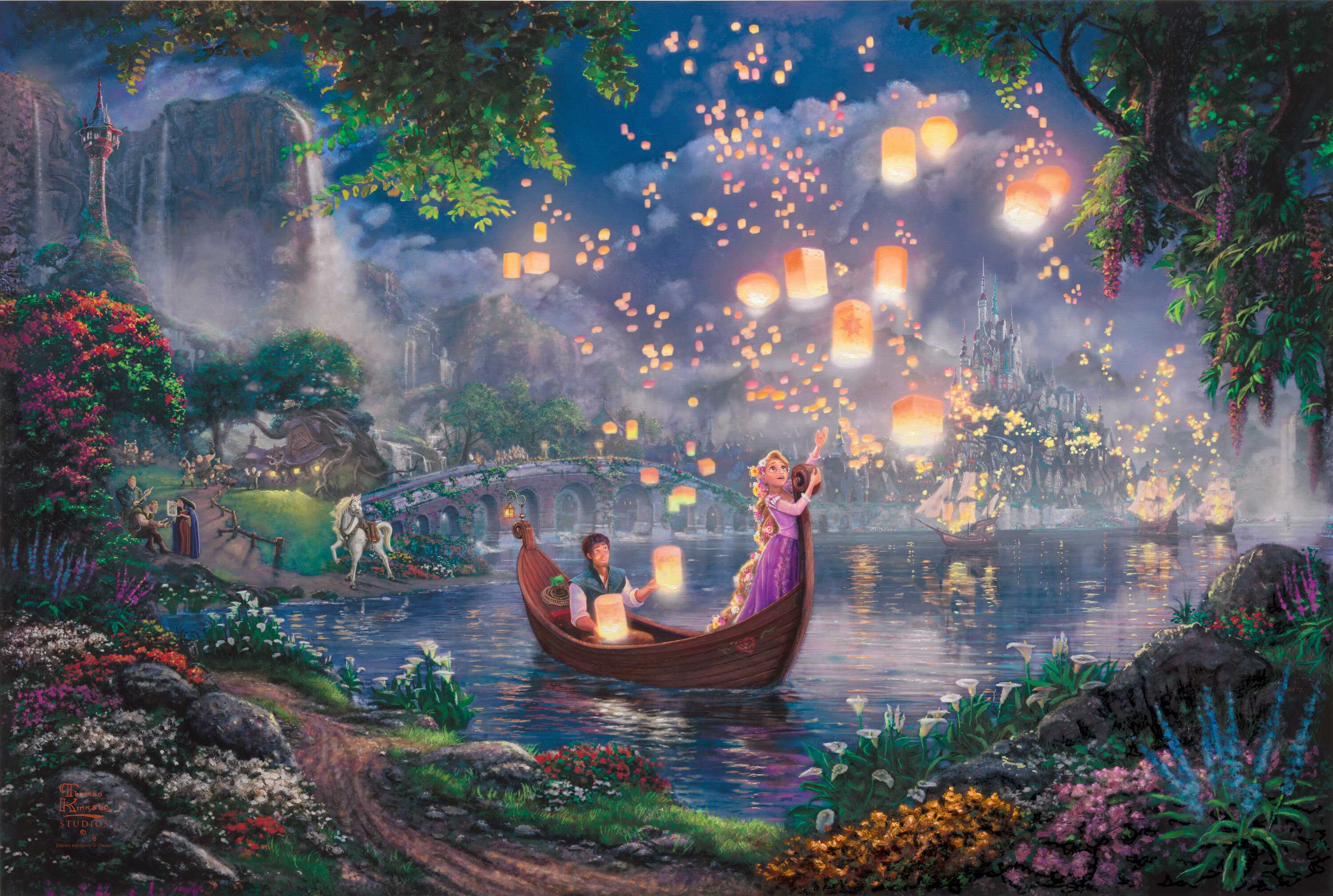 Thomas Kinkade Disney Wallpapers