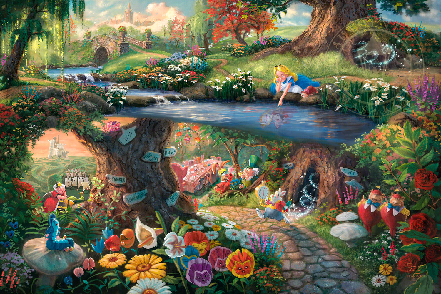 Thomas Kinkade Disney Wallpapers