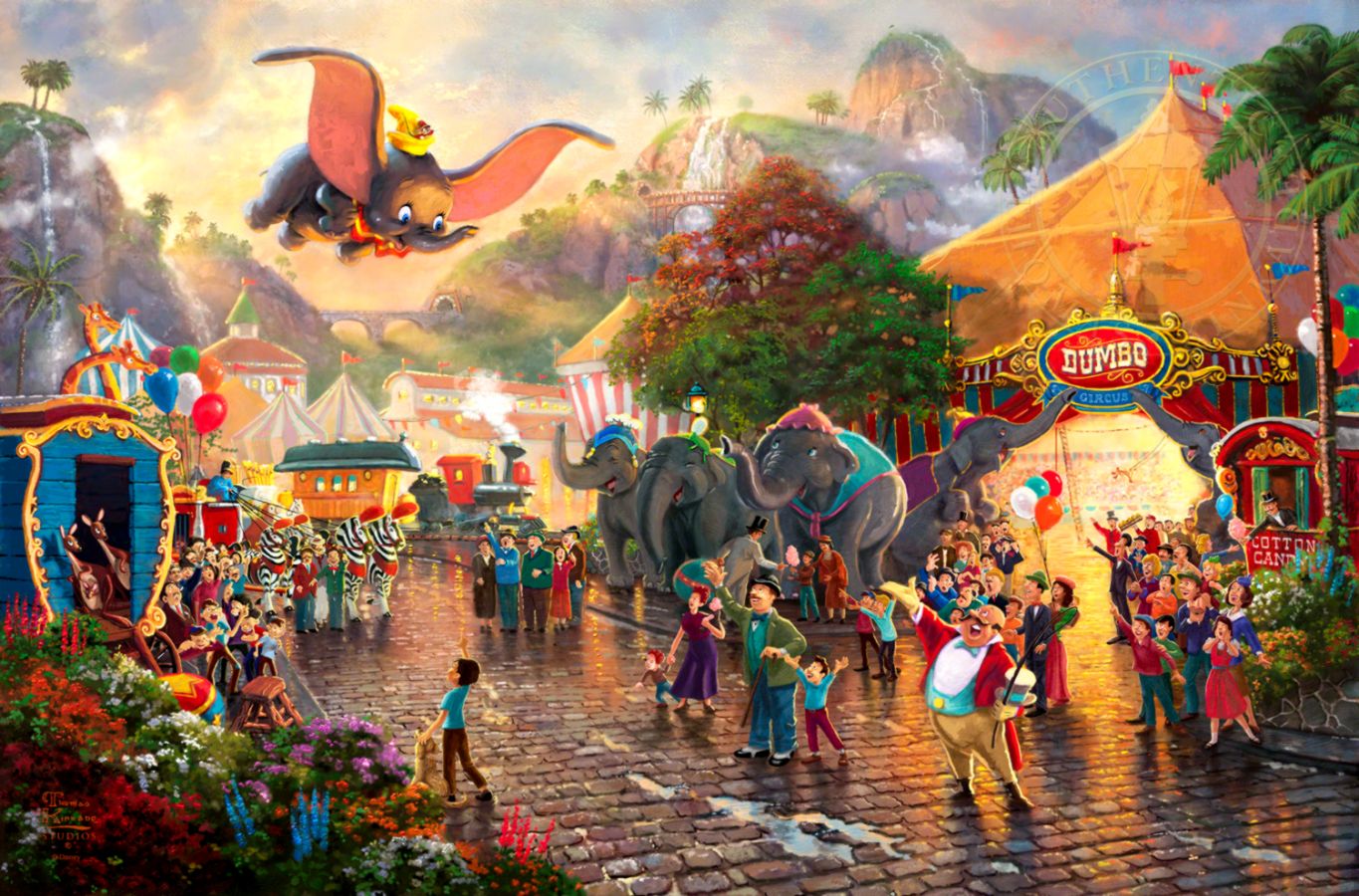Thomas Kinkade Disney Wallpapers
