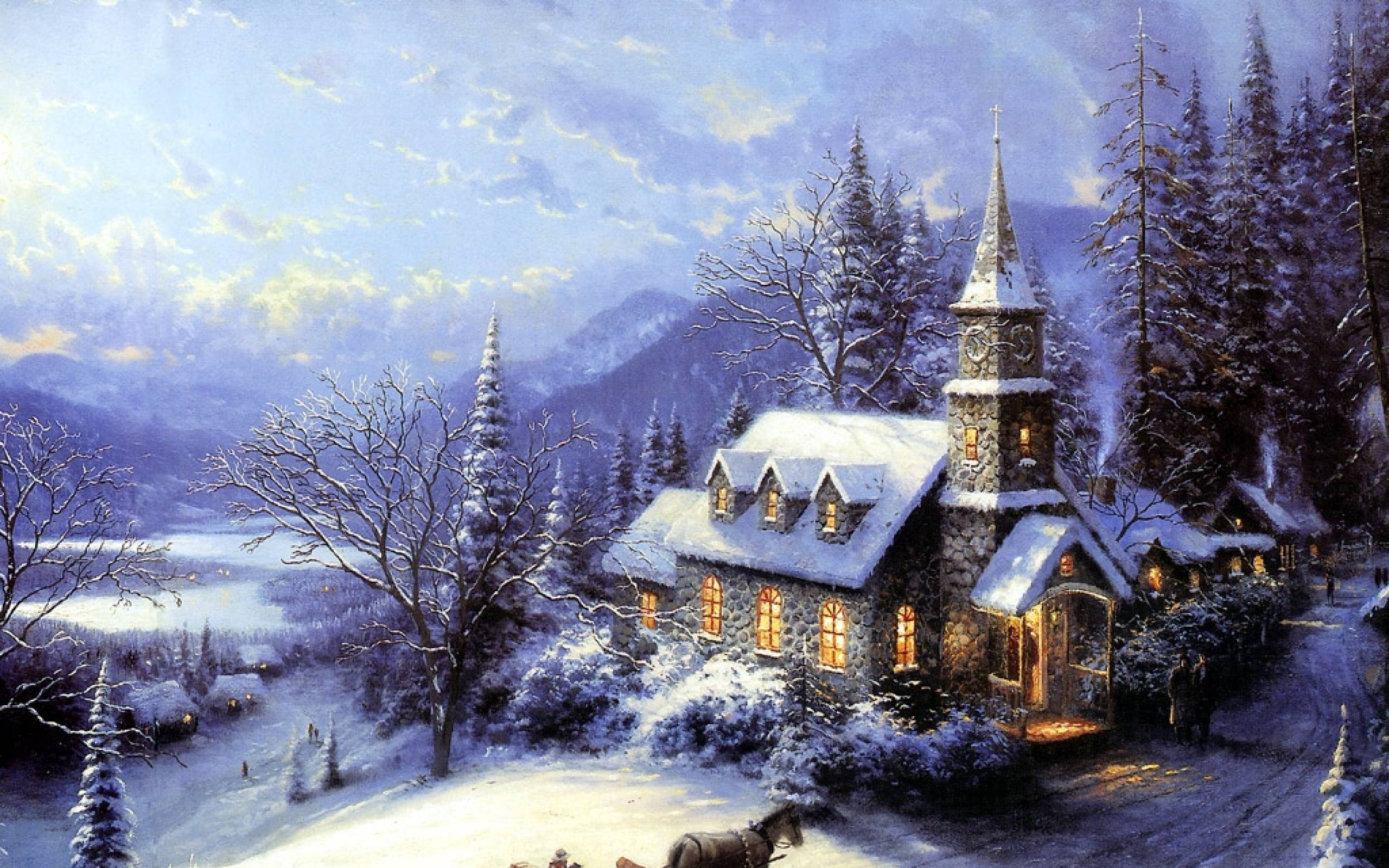 Thomas Kinkade For Phone Wallpapers