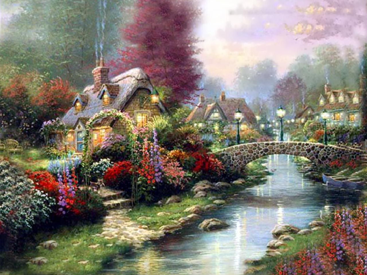 Thomas Kinkade Wallpapers