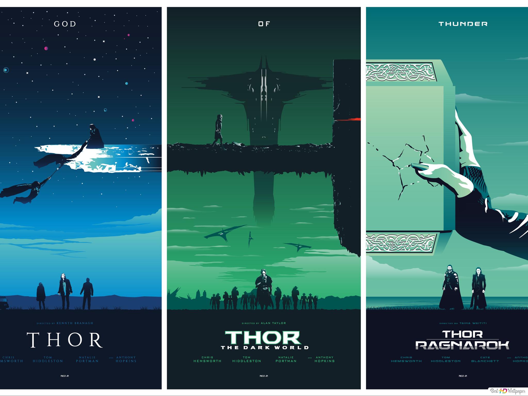 Thor 2 Posters Wallpapers