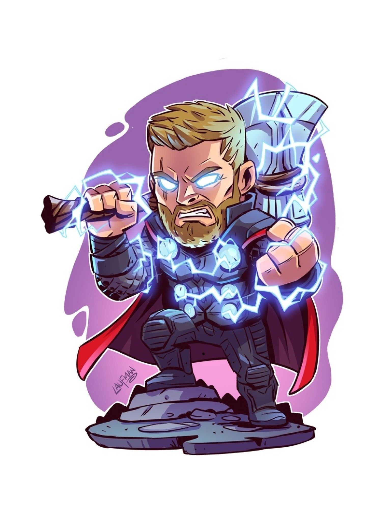 Thor Cartoon Wallpapers