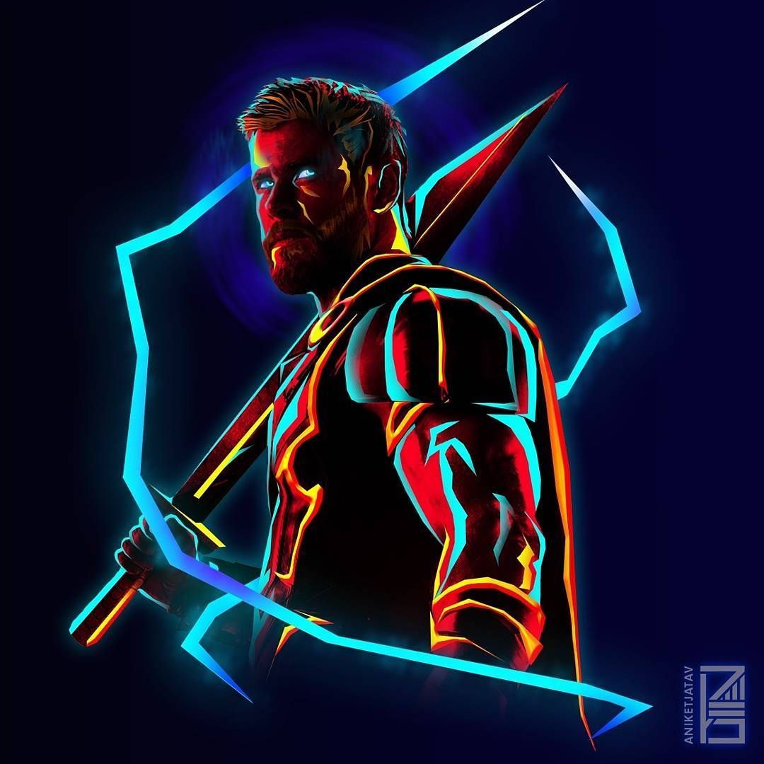 Thor Neon Wallpapers