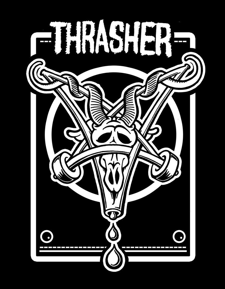 Thrasher Rose Logo Wallpapers