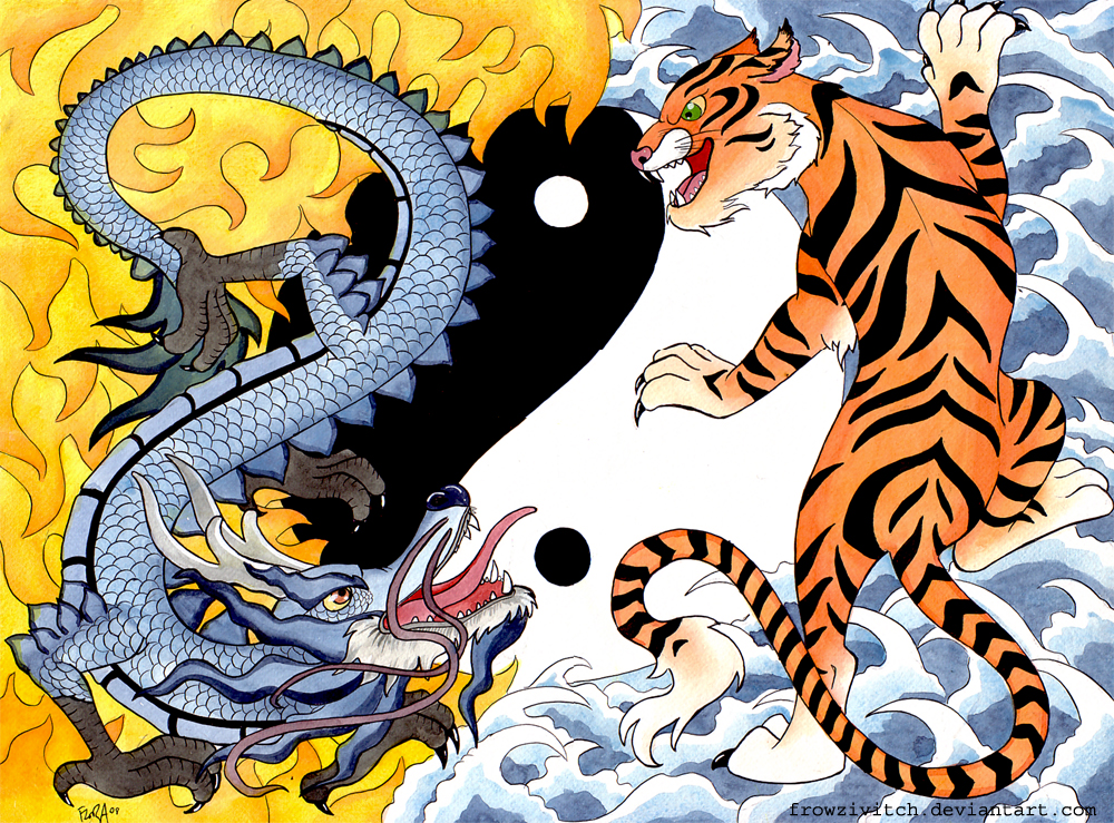 Tiger Vs Dragon Wallpapers