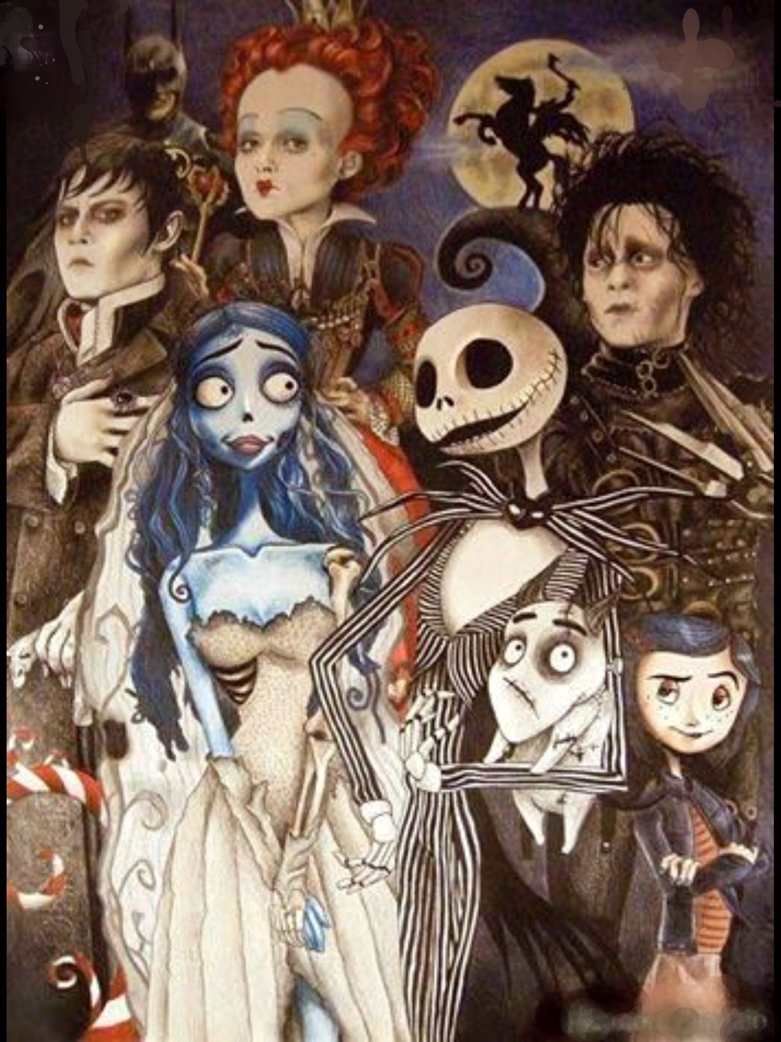 Tim Burton Art Wallpapers