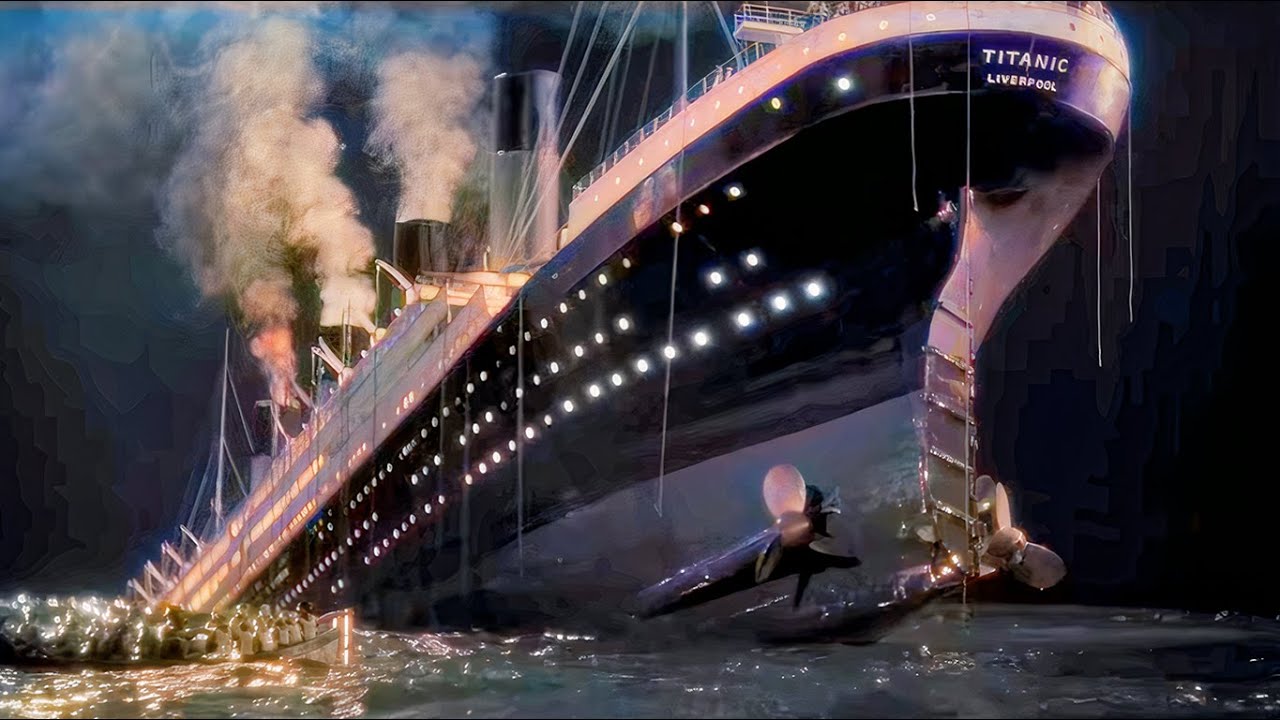 Titanic Sinking Wallpapers