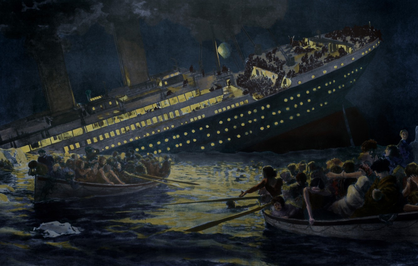 Titanic Sinking Wallpapers