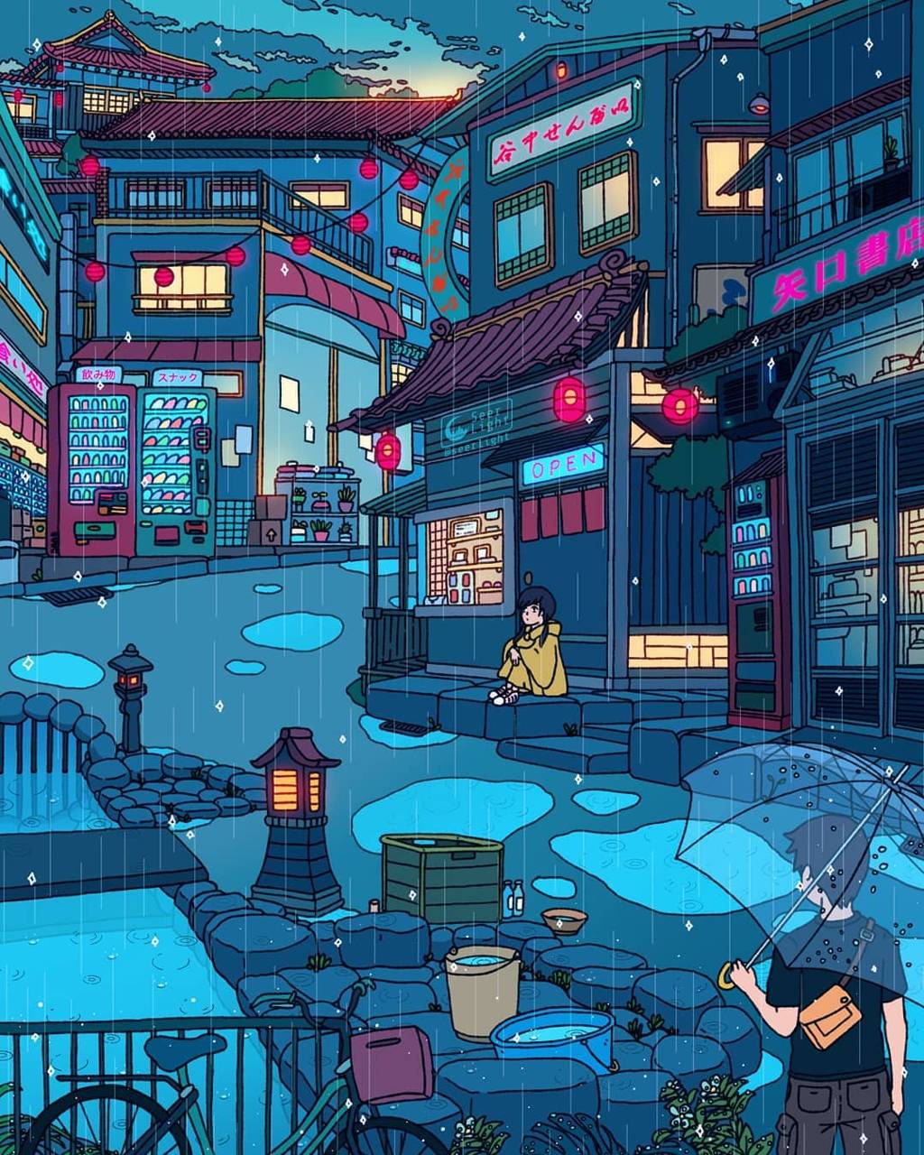 Tokyo Animated Wallpapers