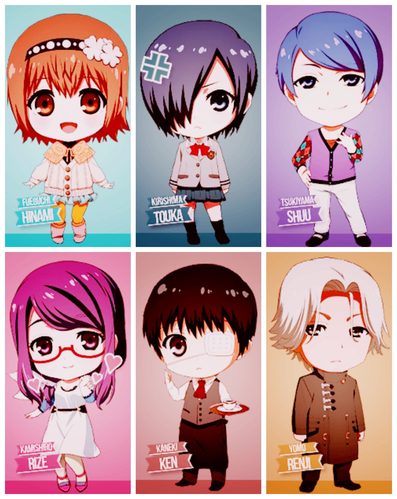 Tokyo Ghoul Chibi Wallpapers