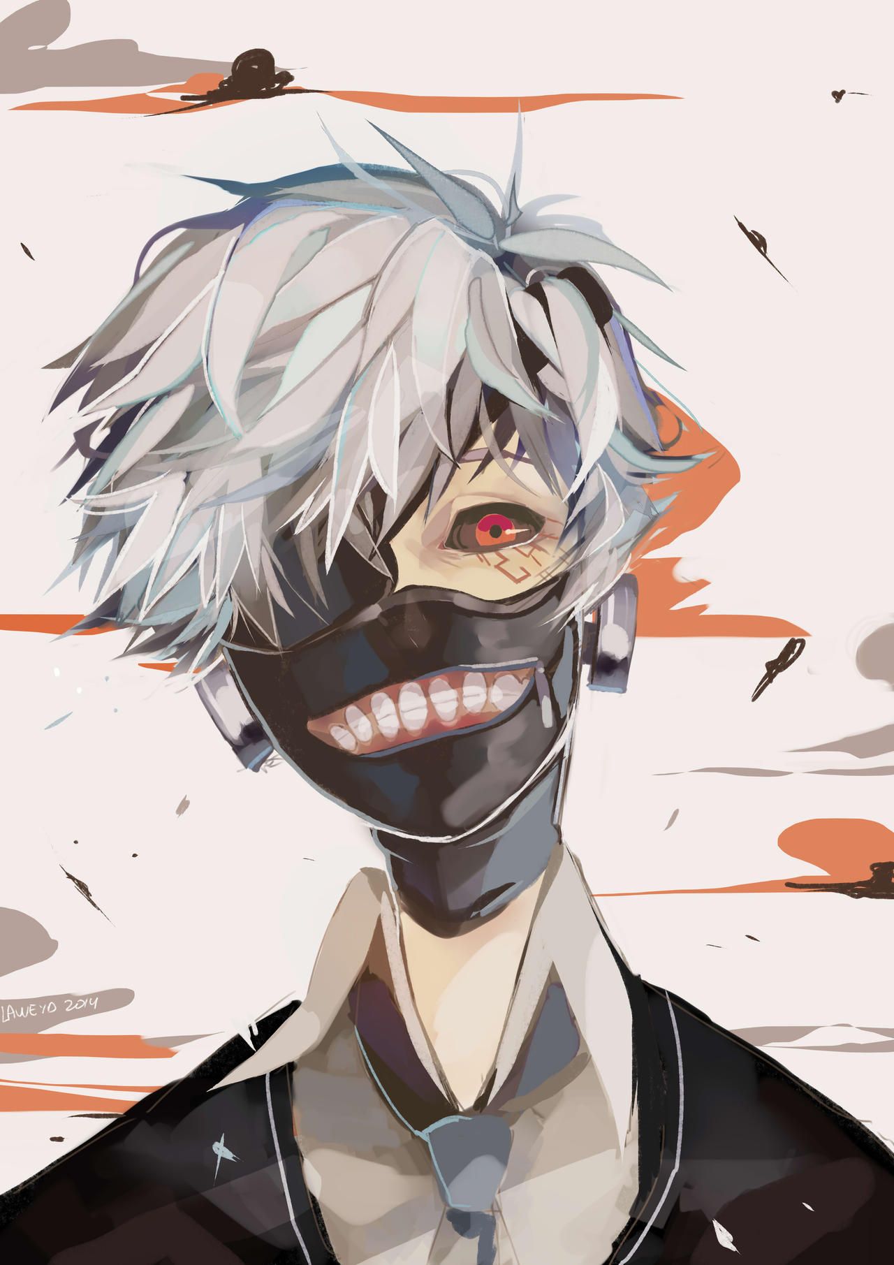 Tokyo Ghoul Home Screen Wallpapers