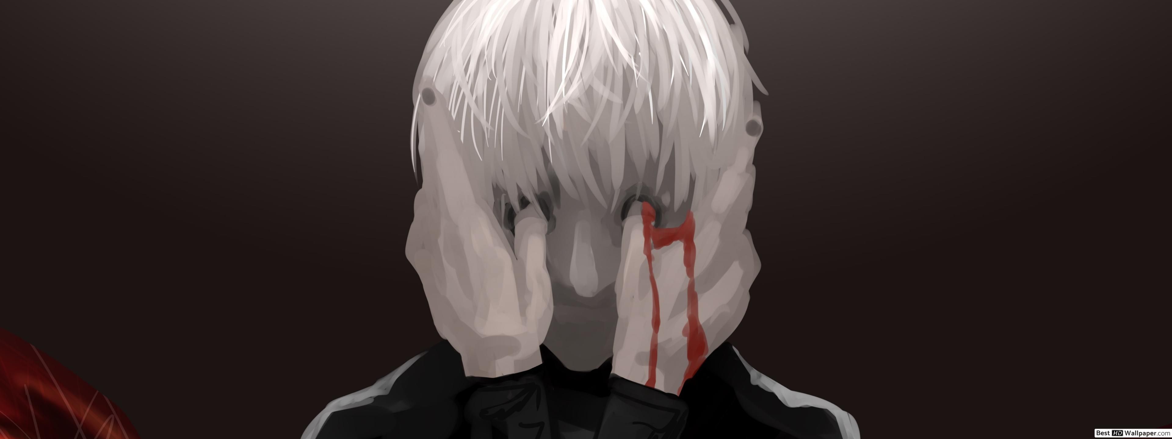 Tokyo Ghoul Kaneki Crying Wallpapers