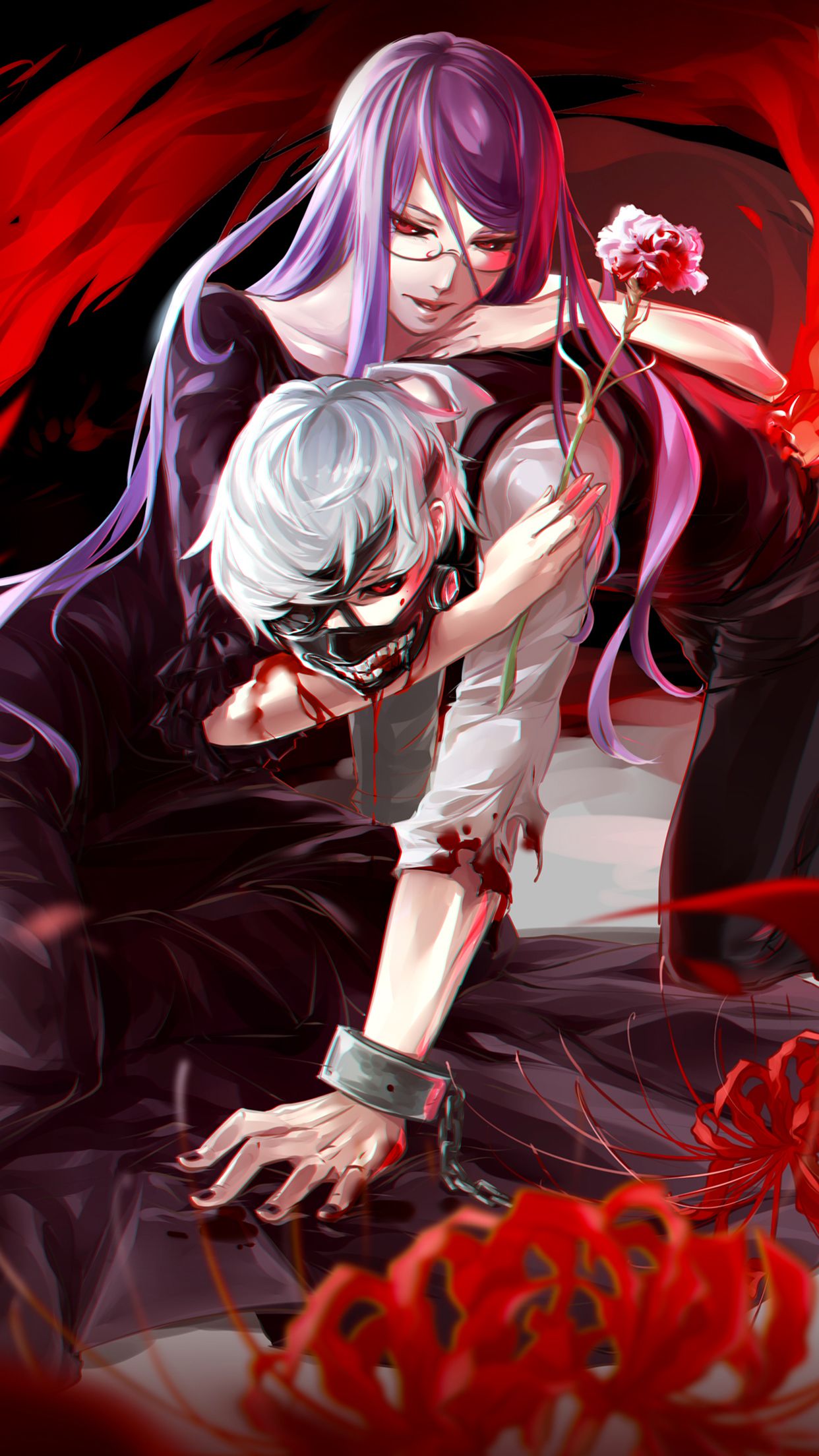 Tokyo Ghoul Rize Wallpapers