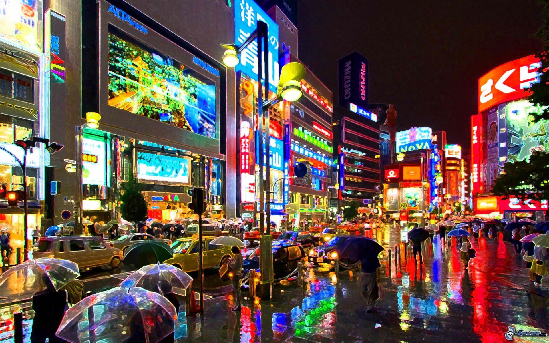 Tokyo Lights Wallpapers
