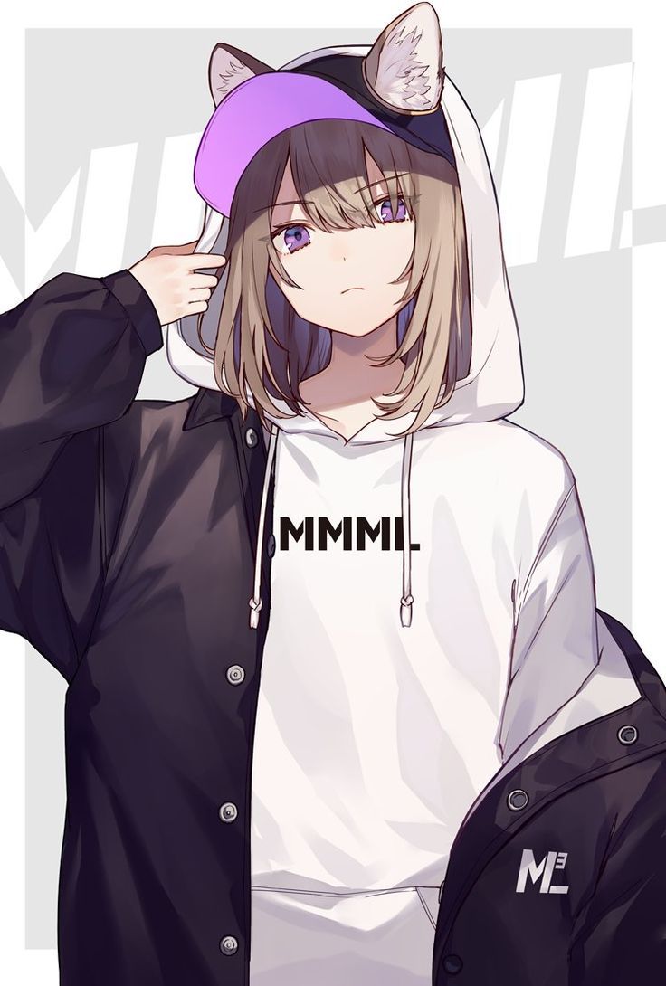 Tomboy Hoodie Cute Anime Girl Wallpapers