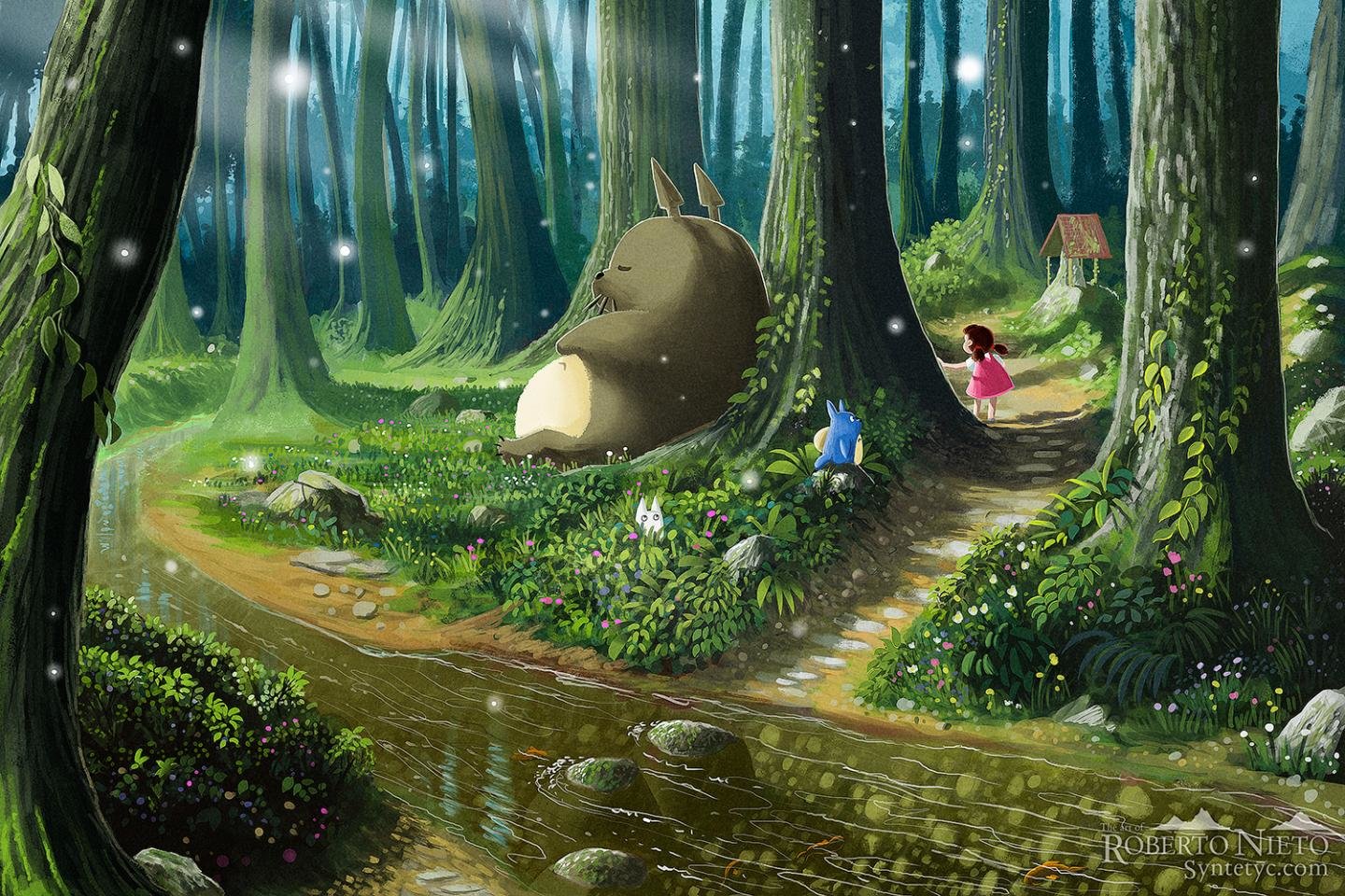 Totoro Desktop Wallpapers