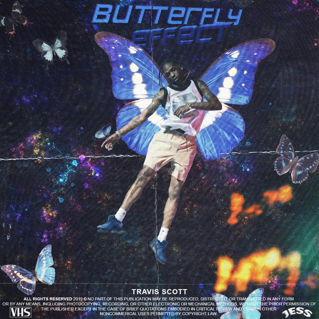 Travis Scott Butterfly Wallpapers