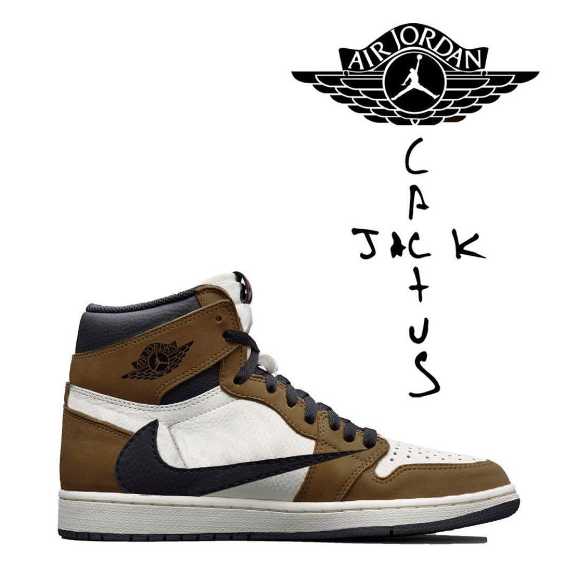 Travis Scott Jordan 1 Wallpapers