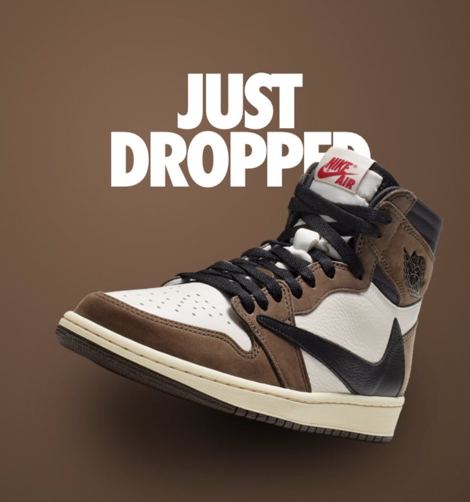 Travis Scott Jordan 1 Wallpapers