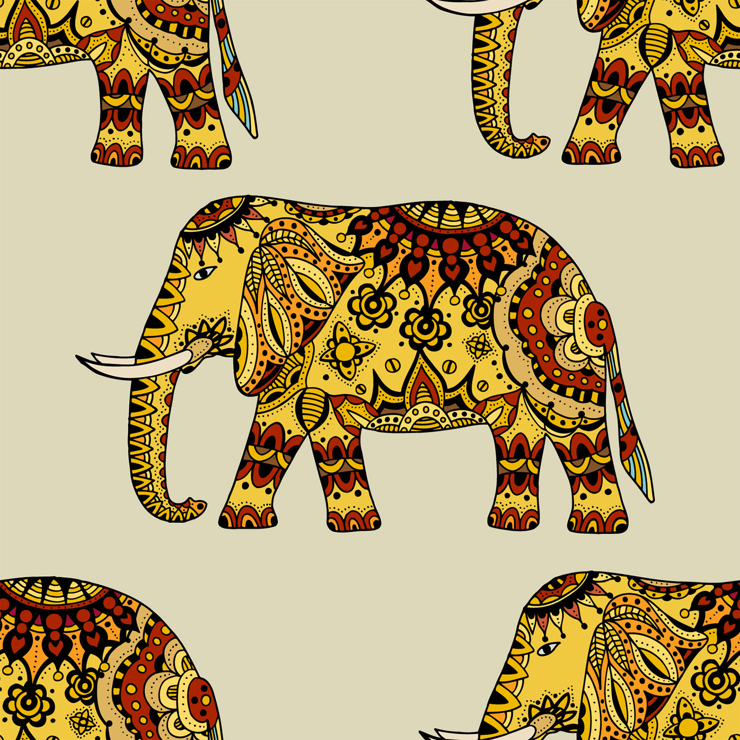 Tribal Elephant Wallpapers