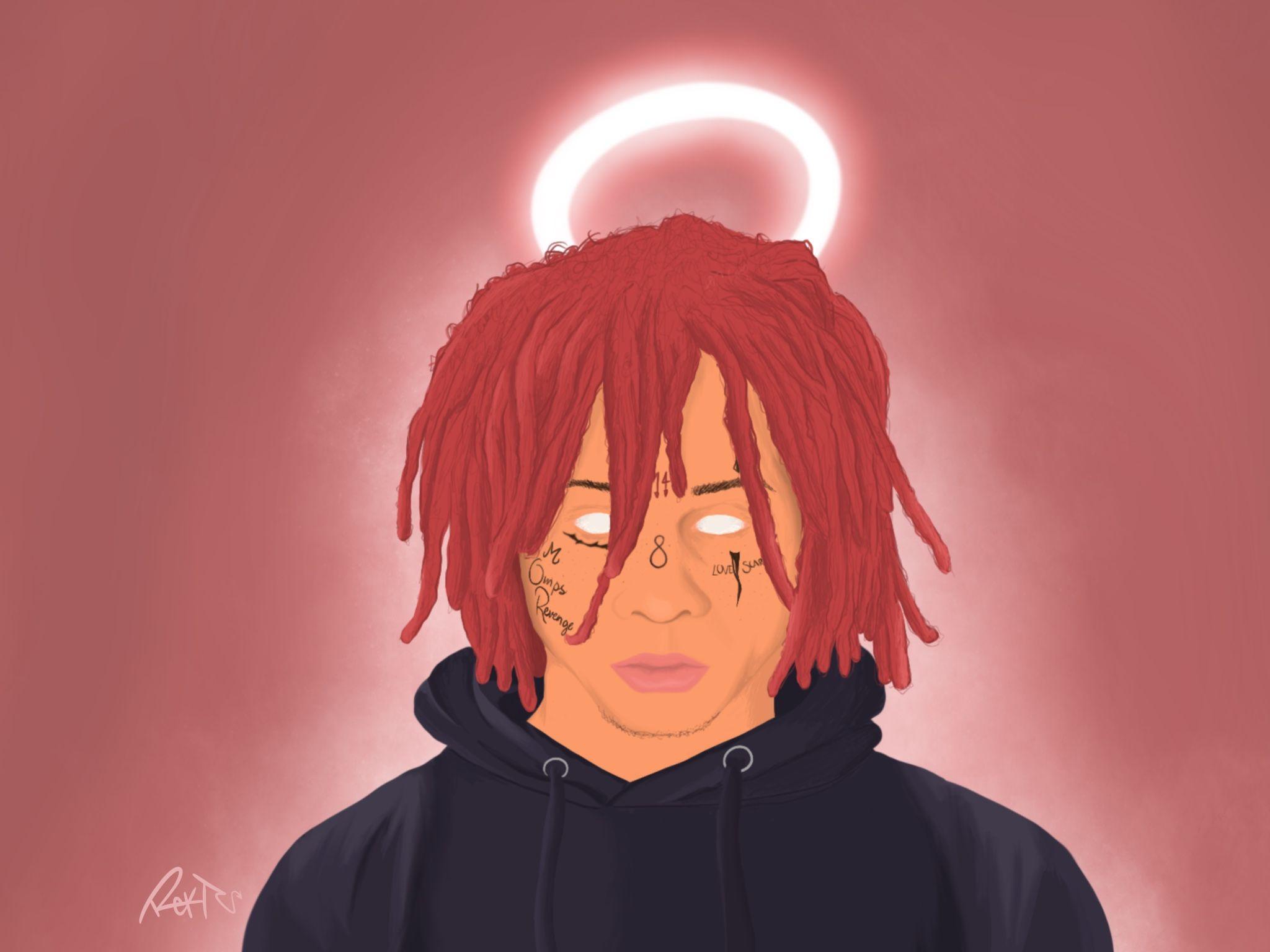 Trippie Redd Cartoon Wallpapers