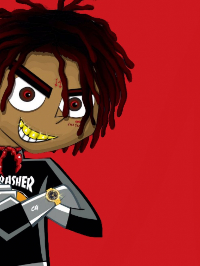 Trippie Redd Cartoon Wallpapers