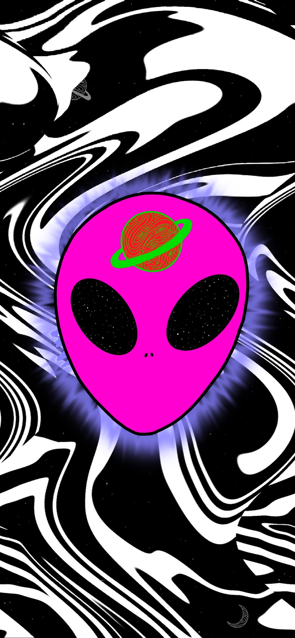 Trippy Alien Hd Wallpapers