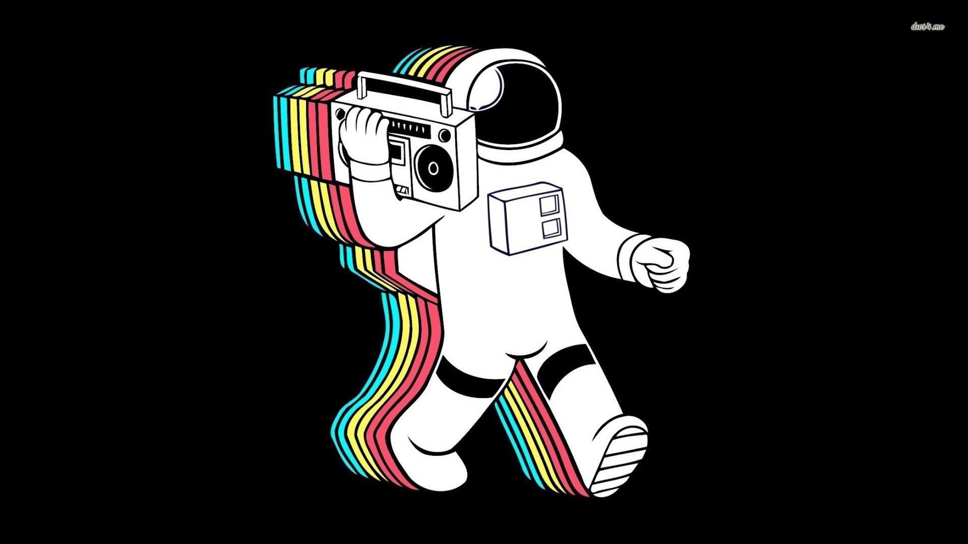 Trippy Astronaut Wallpapers