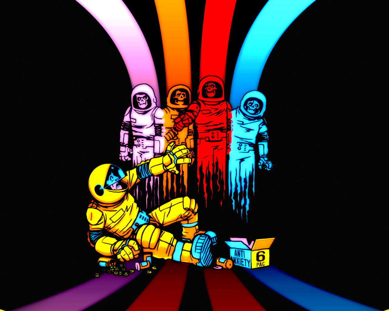 Trippy Astronaut Wallpapers