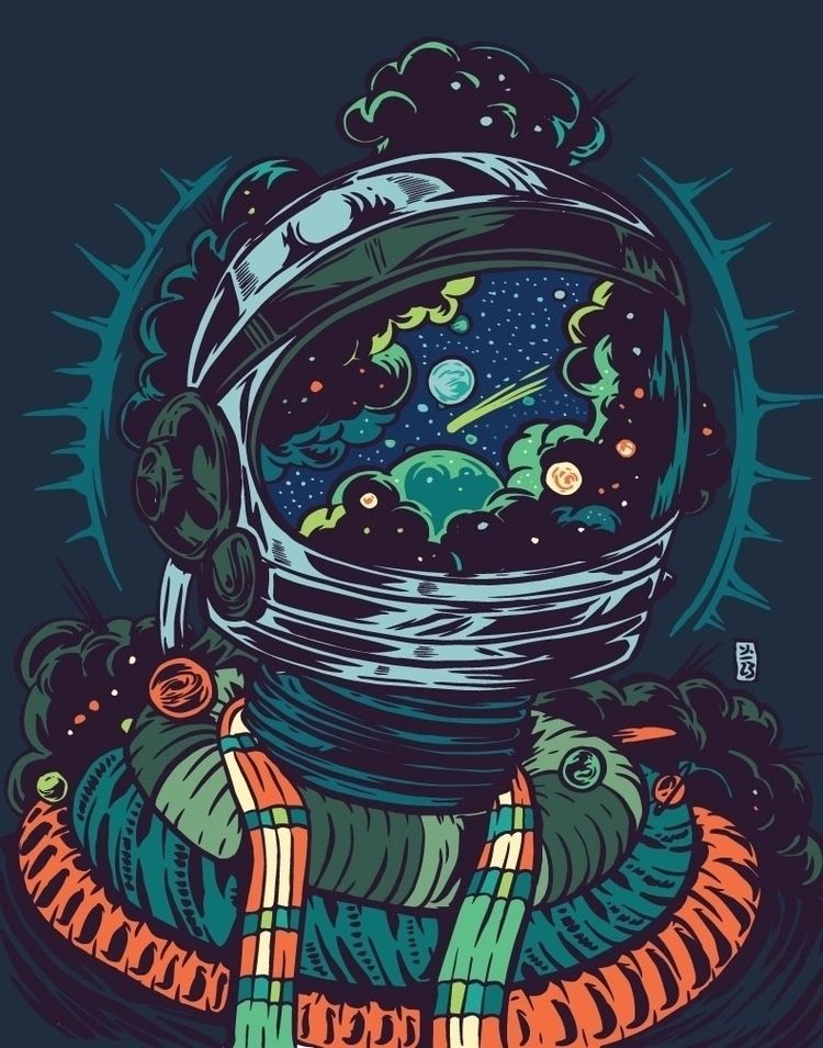 Trippy Astronaut Wallpapers