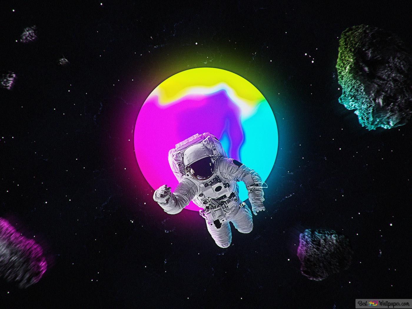 Trippy Astronaut Wallpapers