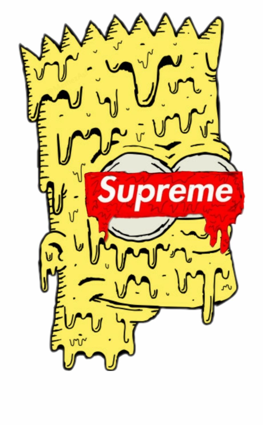 Trippy Bart Simpson Drawing Wallpapers