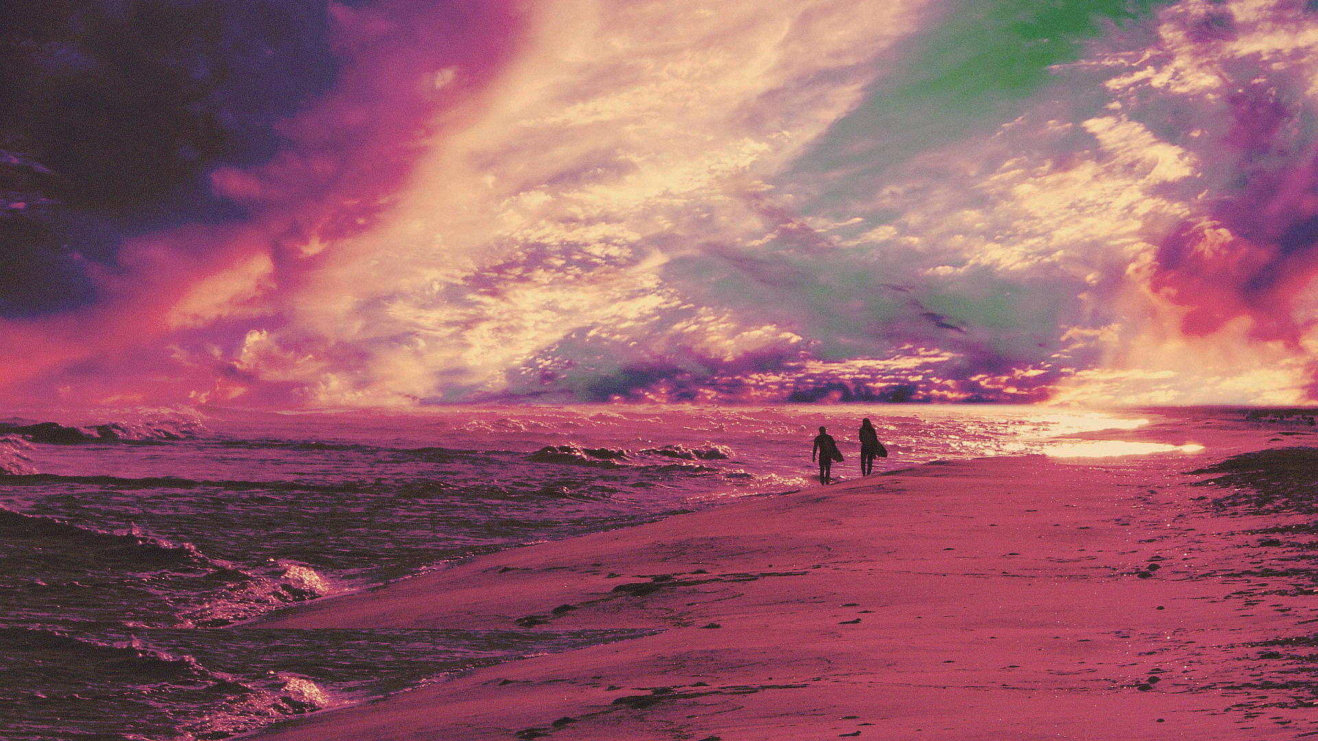 Trippy Beach Wallpapers