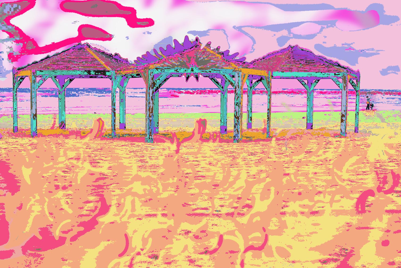 Trippy Beach Wallpapers