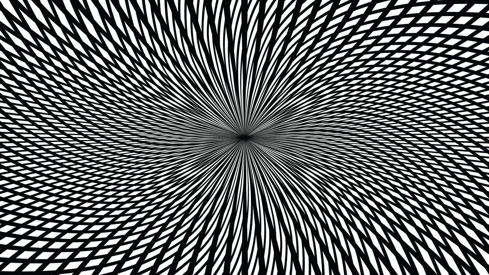 Trippy Black And White Wallpapers