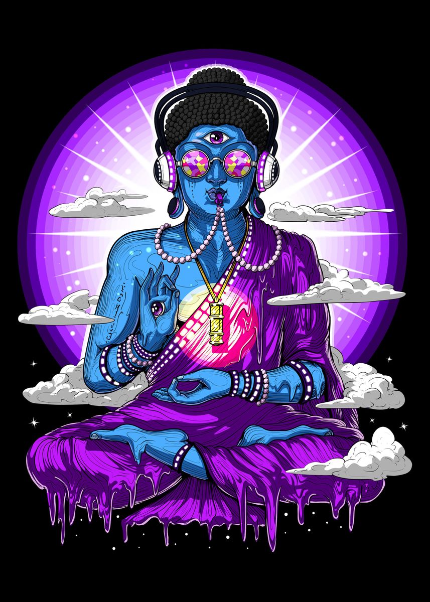 Trippy Buddha Wallpapers