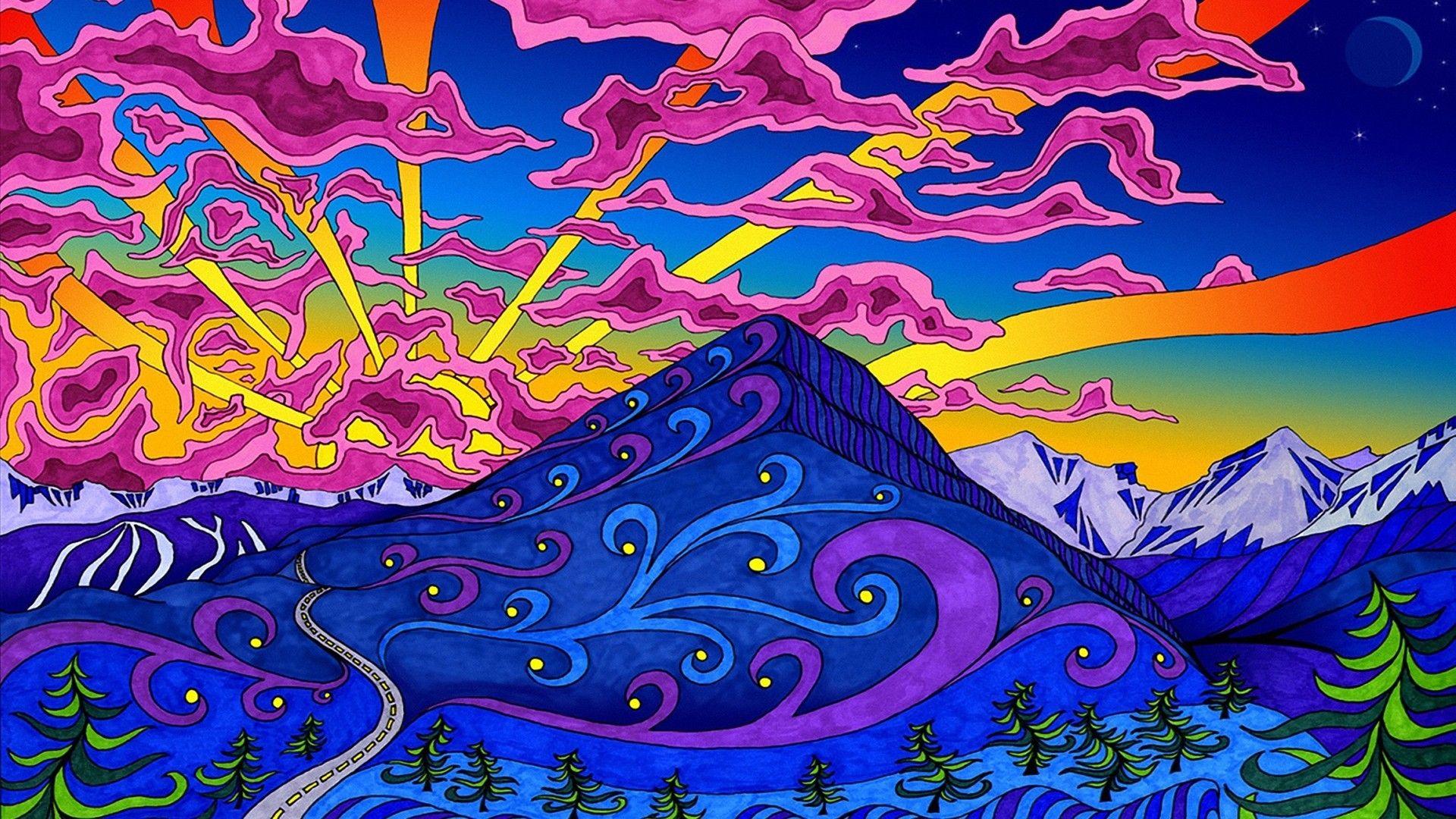 Trippy Drawings Wallpapers