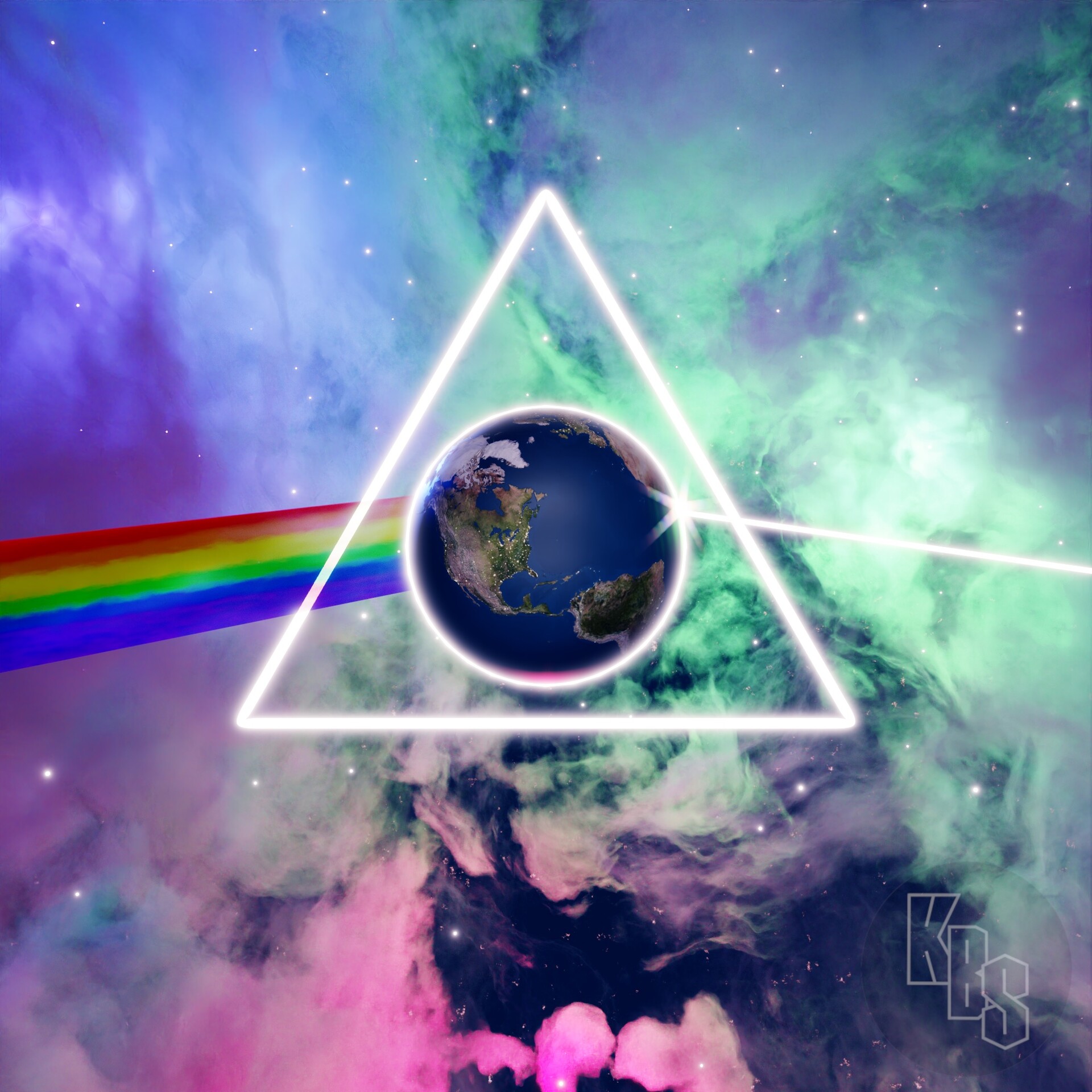 Trippy Galaxy Illuminati Wallpapers