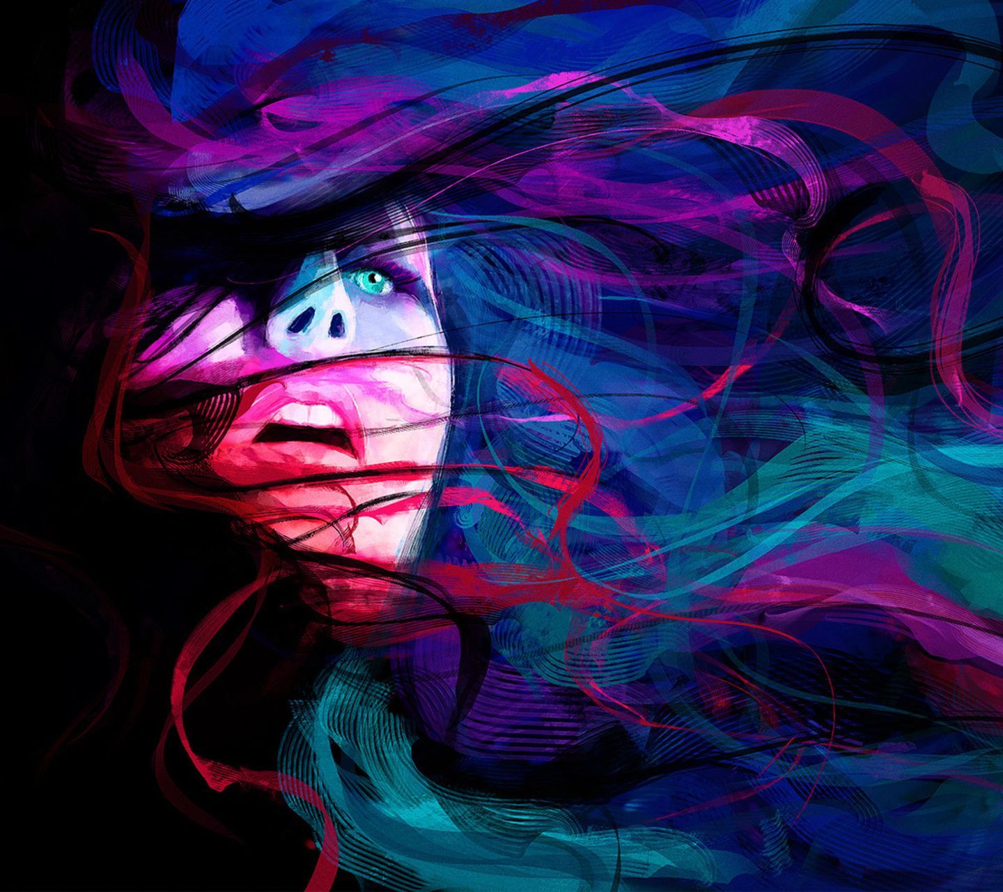 Trippy Girl Wallpapers