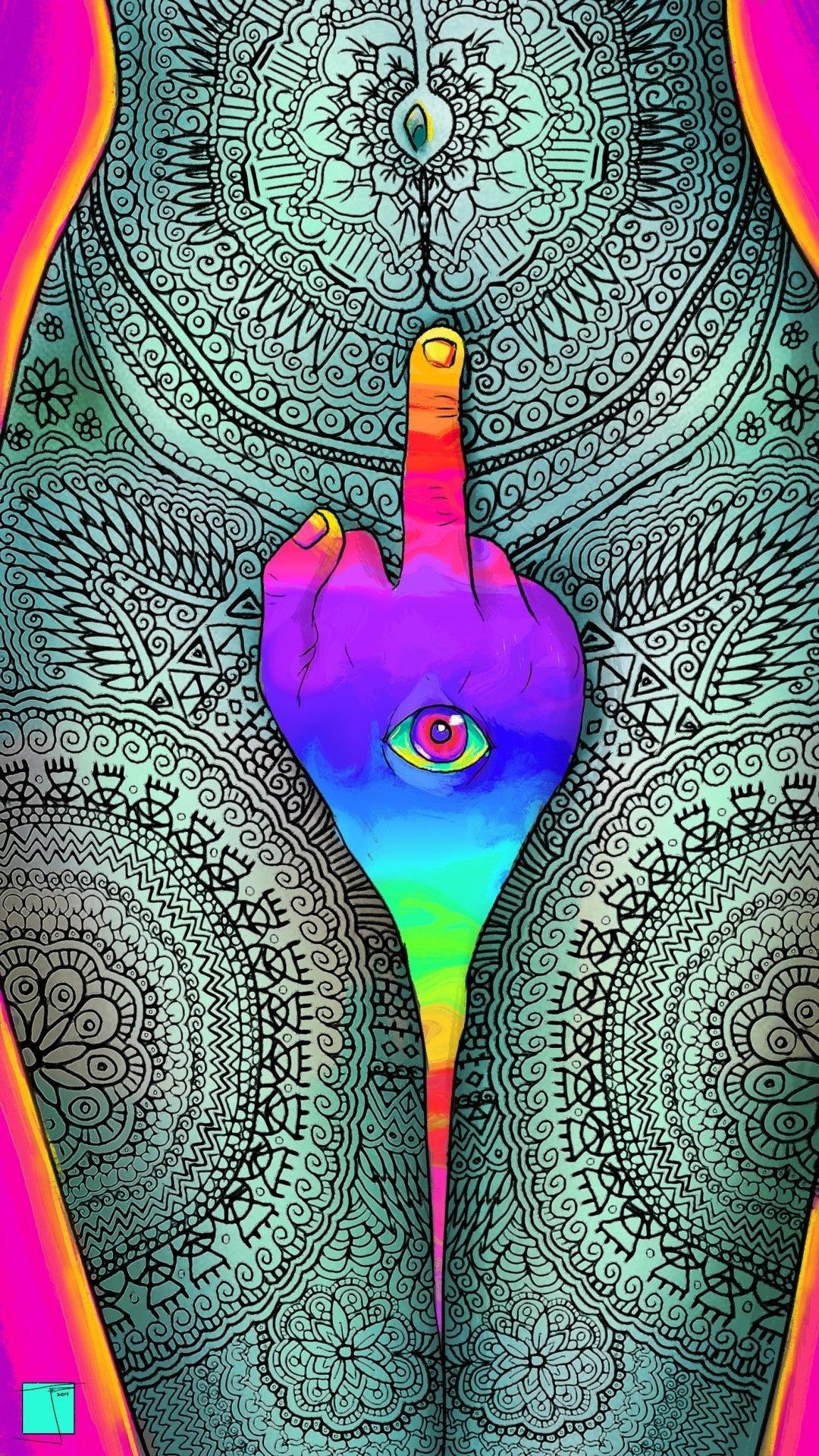 Trippy Girl Wallpapers