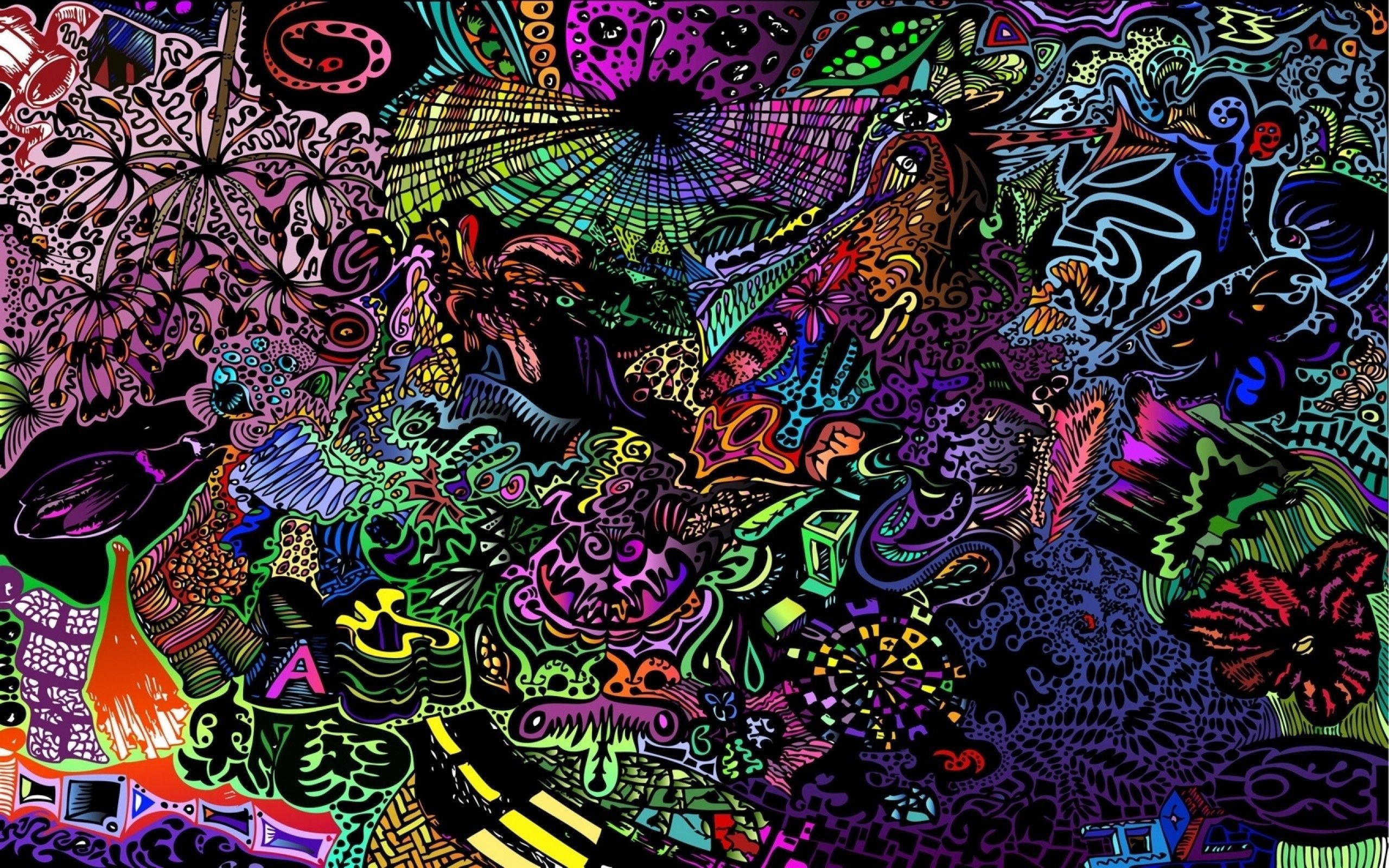 Trippy Grunge Drawings Wallpapers