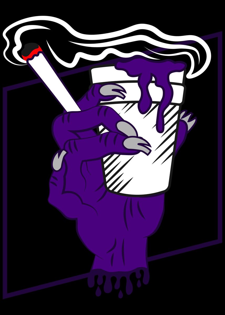 Trippy Lean Cup Cartoon Wallpapers