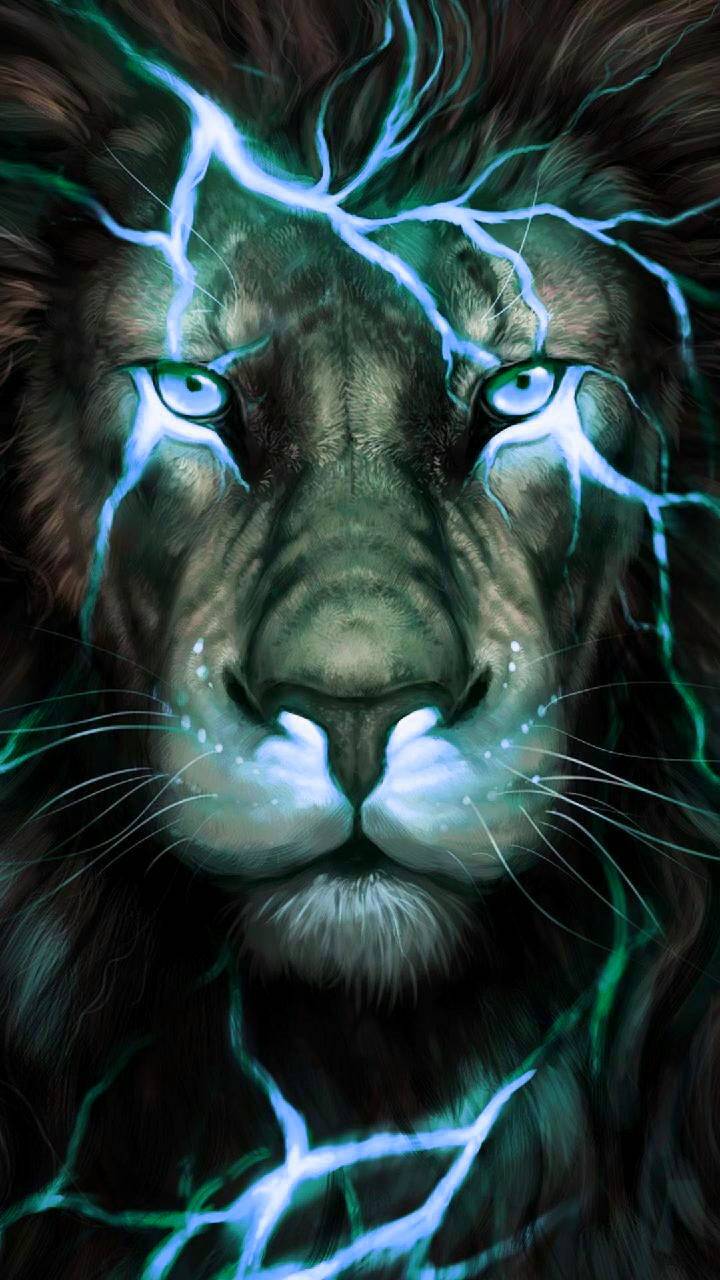 Trippy Lion Wallpapers