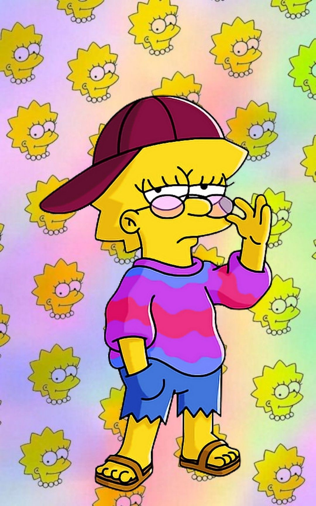 Trippy Lisa Simpson Wallpapers