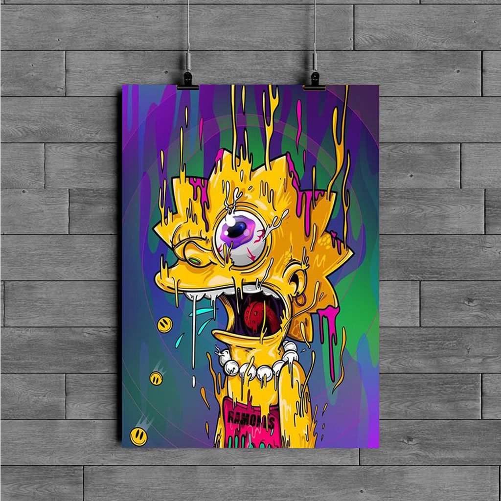 Trippy Lisa Simpson Wallpapers