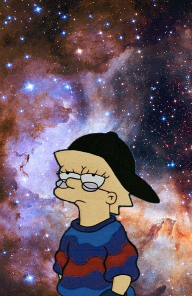 Trippy Lisa Simpson Wallpapers